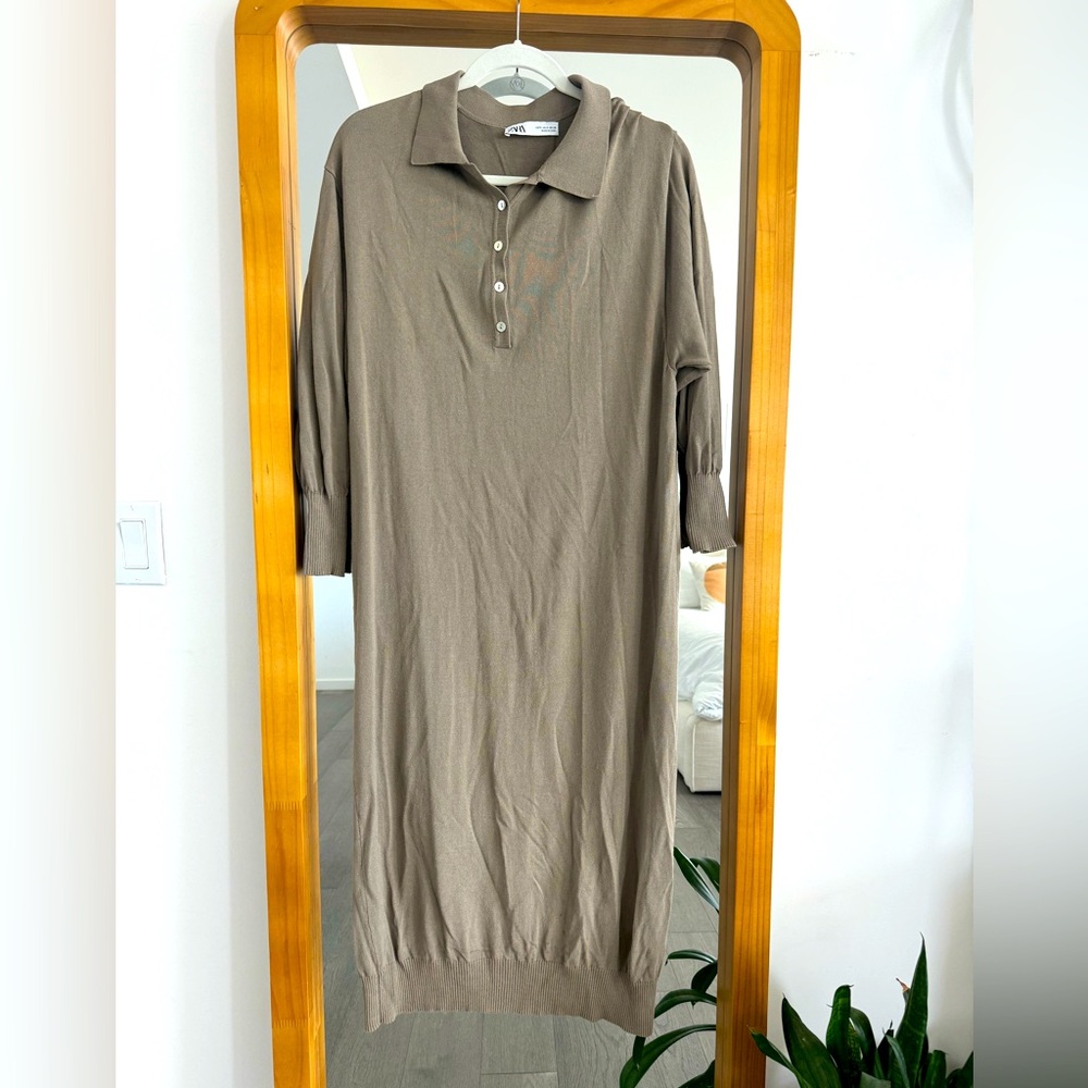 Zara polo dress